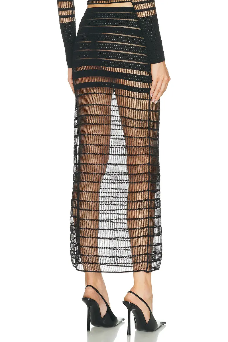 HAELO Veiled Maxi Skirt | Thumbnail 4 HAELO Veiled Maxi Skirt | Thumbnail 4