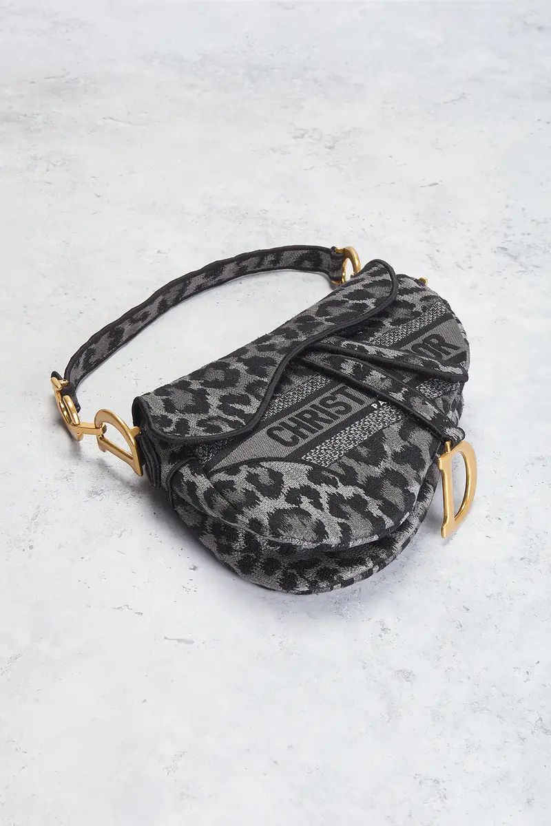 Dior Dior Mizza Embroidered Saddle Bag | Thumbnail 4 Dior Dior Mizza Embroidered Saddle Bag | Thumbnail 4