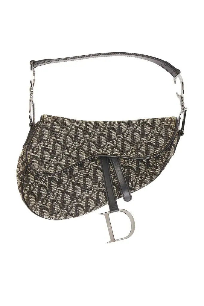 Dior Dior Trotter Oblique Saddle Bag
