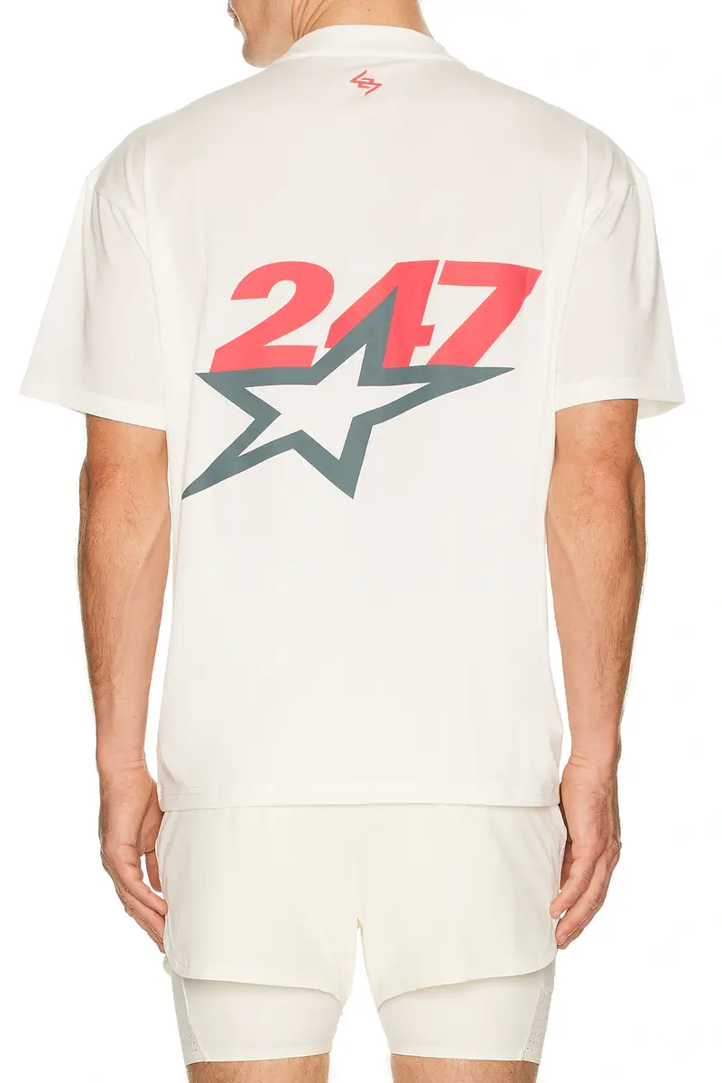 247 Team 247 Star Print Oversized T-Shirt | Thumbnail 2