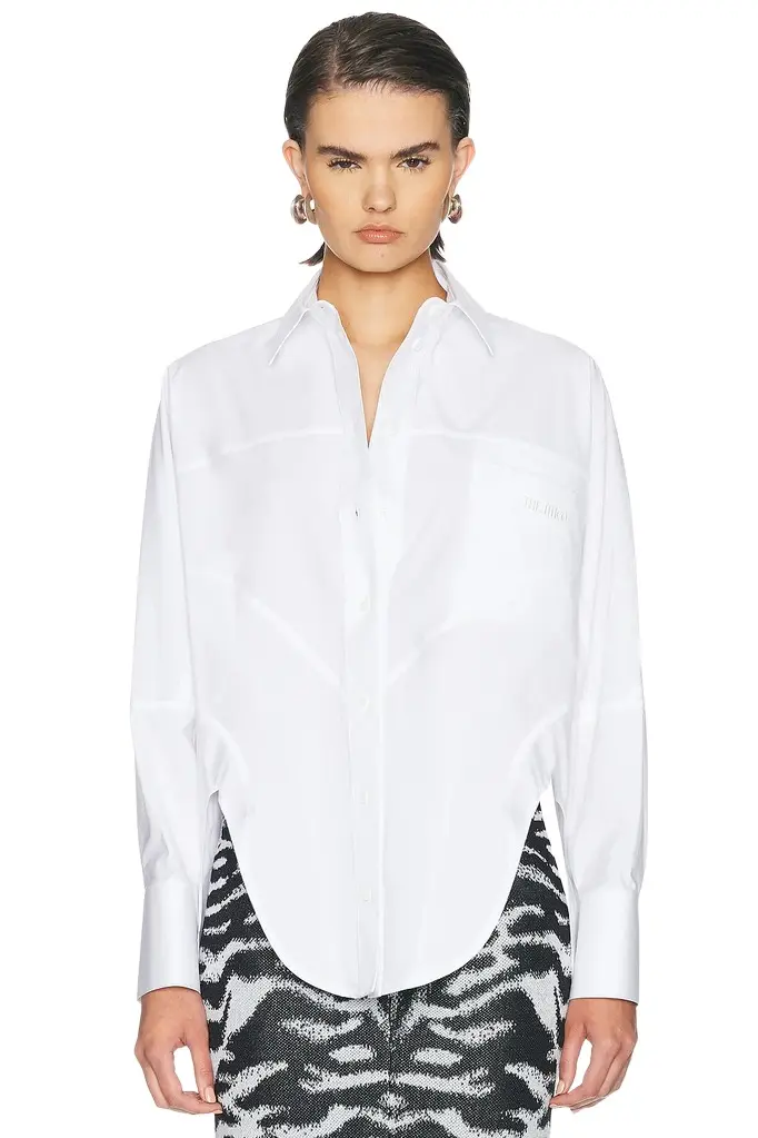 The Attico Oversized Shirt | Image 1 The Attico Oversized Shirt | Image 1