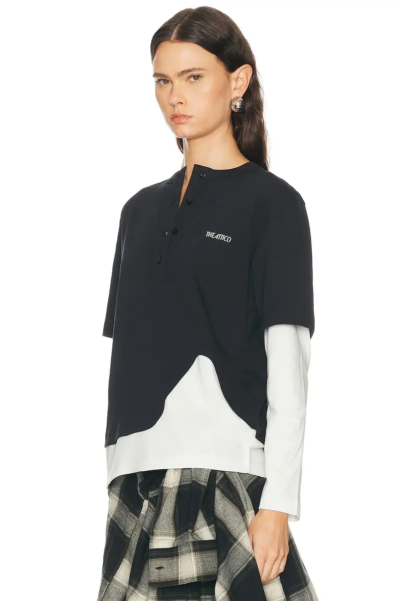 The Attico Layered Tee | Thumbnail 3