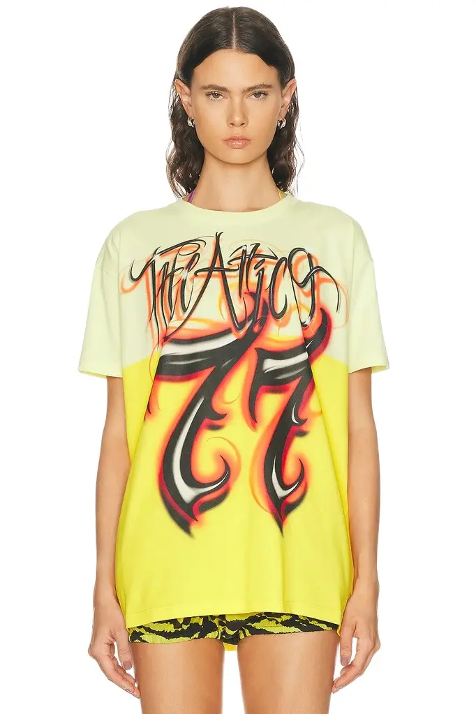The Attico Graphic T-Shirt | Image 1 The Attico Graphic T-Shirt | Image 1