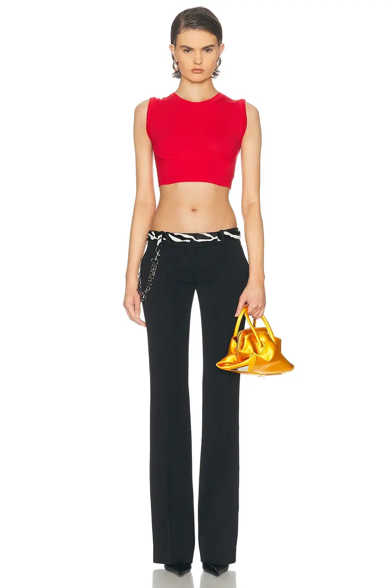 The Attico Cropped T-Shirt | Thumbnail 5 The Attico Cropped T-Shirt | Thumbnail 5