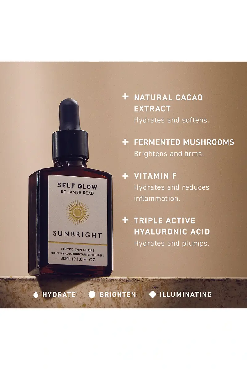 Self Glow by James Read Sunbright Tinted Tan Drops | Thumbnail 4 Self Glow by James Read Sunbright Tinted Tan Drops | Thumbnail 4