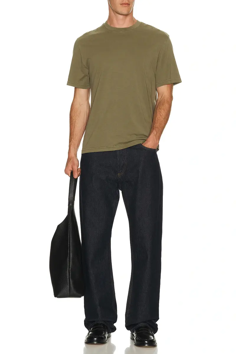 Frame Short Sleeve Light Cotton Tee | Thumbnail 3 Frame Short Sleeve Light Cotton Tee | Thumbnail 3