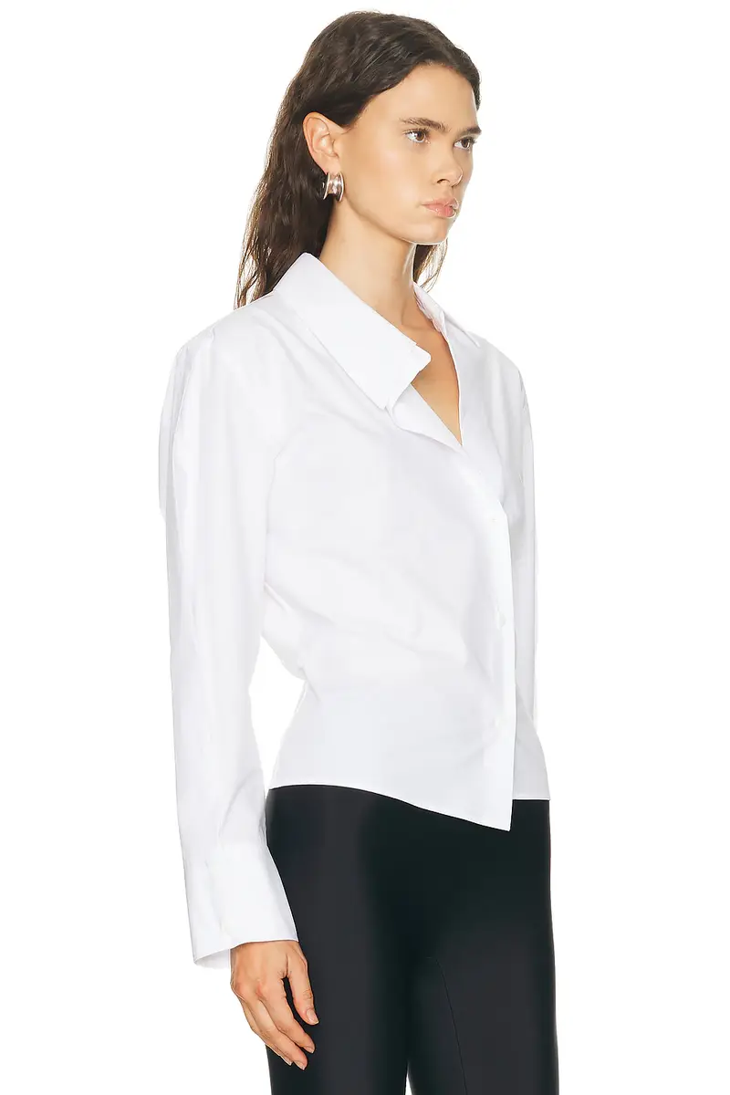 The Attico Asymmetrical Shirt | Thumbnail 2