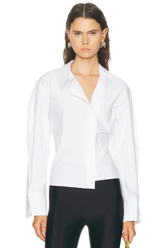The Attico Asymmetrical Shirt
