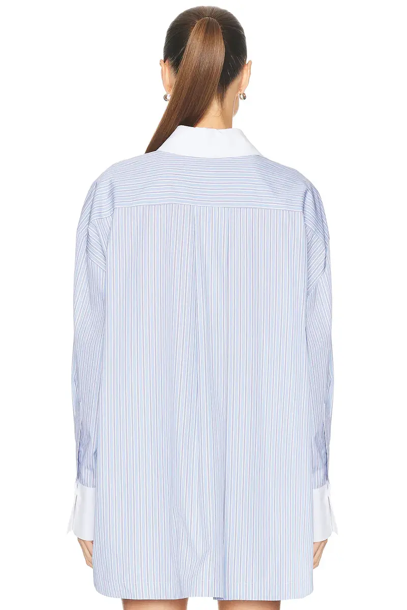 The Attico Striped Button Down Shirt | Thumbnail 4 The Attico Striped Button Down Shirt | Thumbnail 4