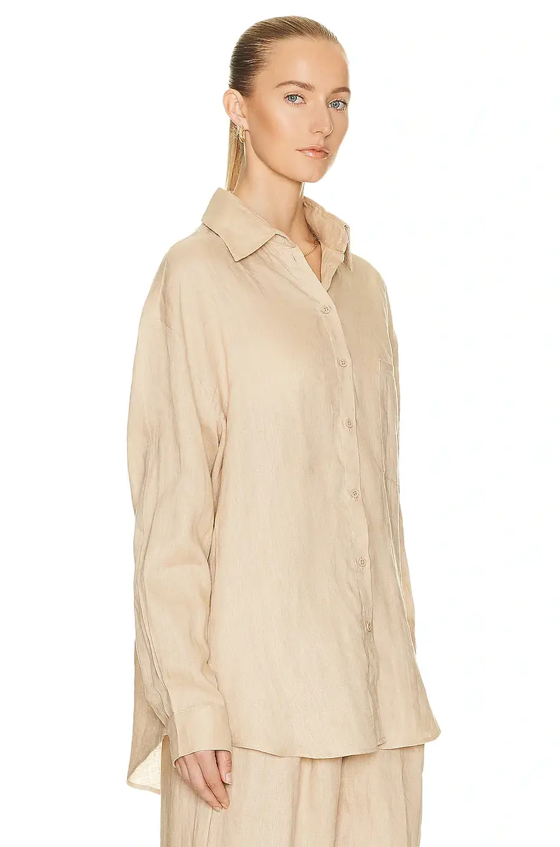 Aexae Linen Woven Shirt | Thumbnail 3 Aexae Linen Woven Shirt | Thumbnail 3