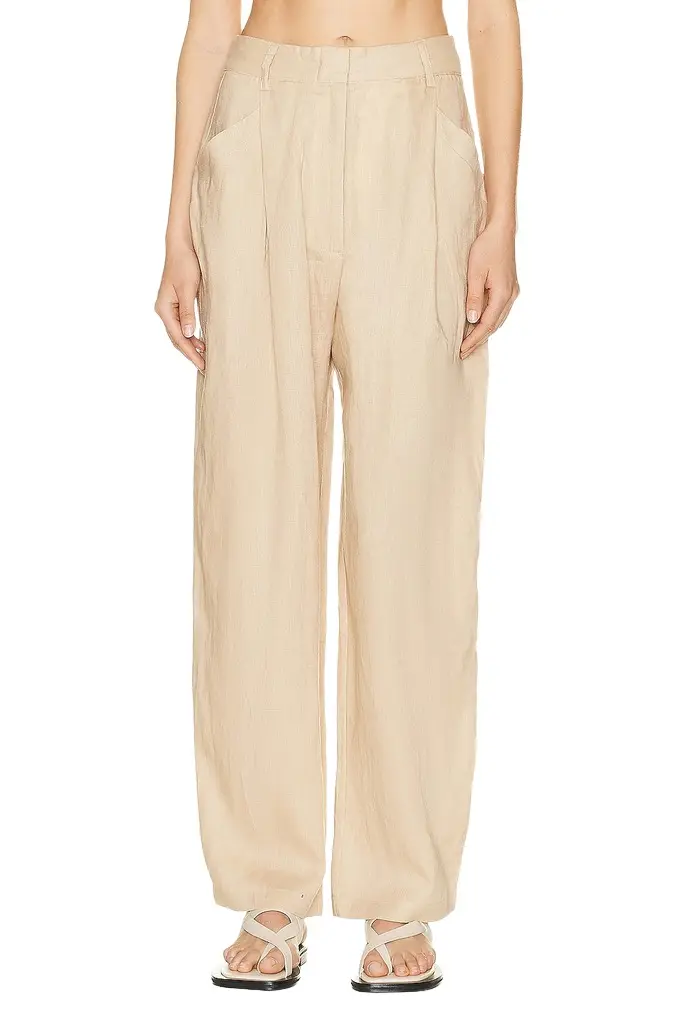 Linen Highrise Trousers Linen Highrise Trousers