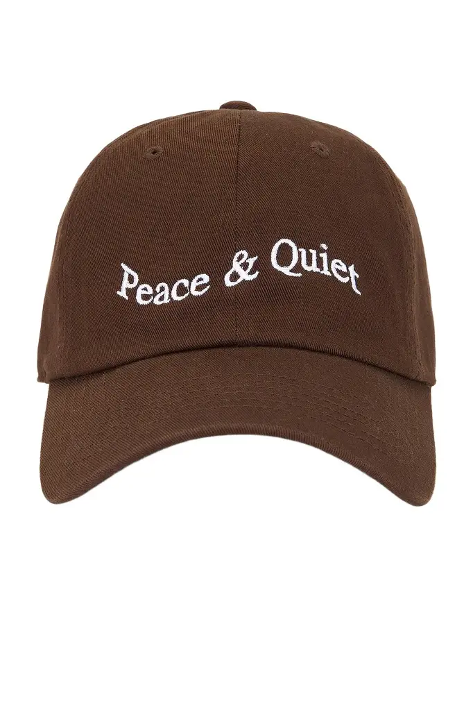 Museum of Peace and Quiet Wordmark Dad Hat | Thumbnail 1 Museum of Peace and Quiet Wordmark Dad Hat | Thumbnail 1
