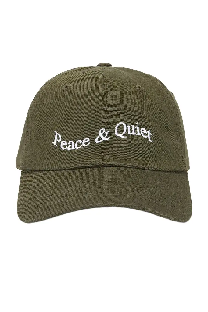 Museum of Peace and Quiet Wordmark Dad Hat | Thumbnail 1 Museum of Peace and Quiet Wordmark Dad Hat | Thumbnail 1