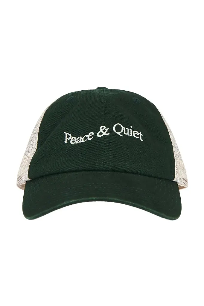 Museum of Peace and Quiet Wordmark Trucker Dad Hat