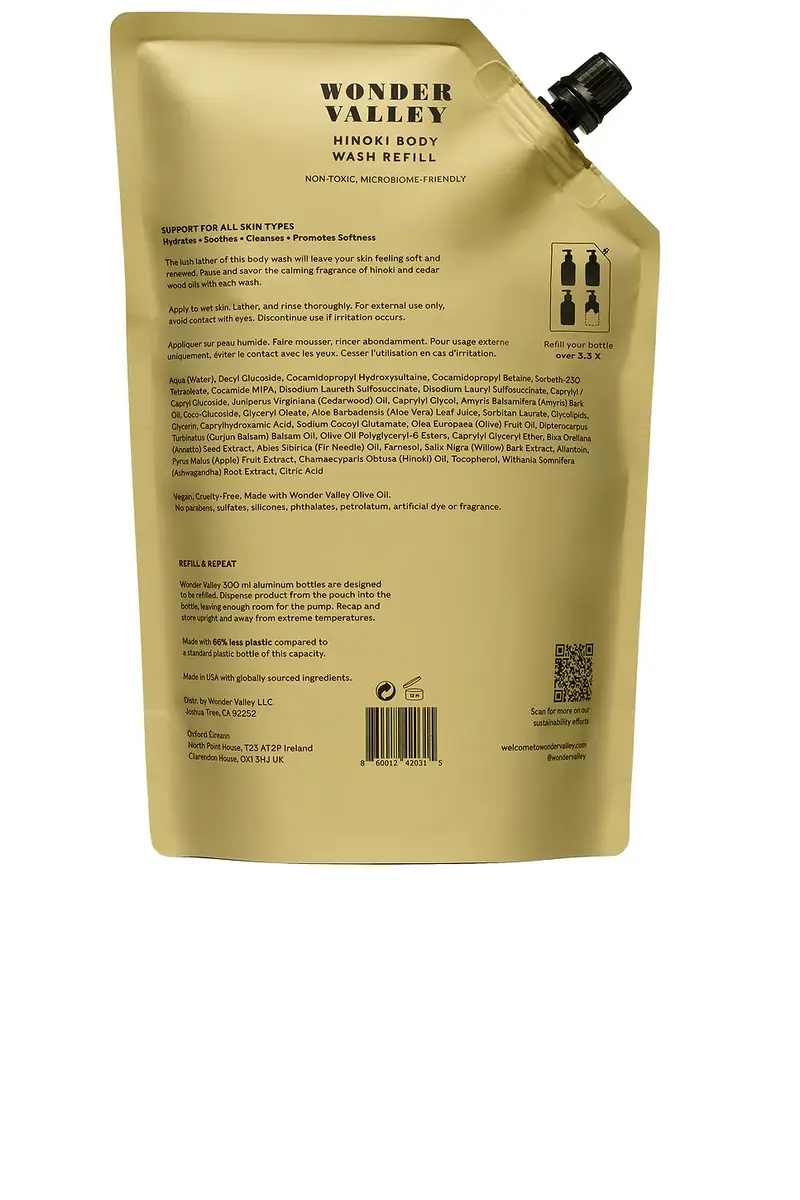 Wonder Valley Hinoki Body Wash Refill | Thumbnail 2