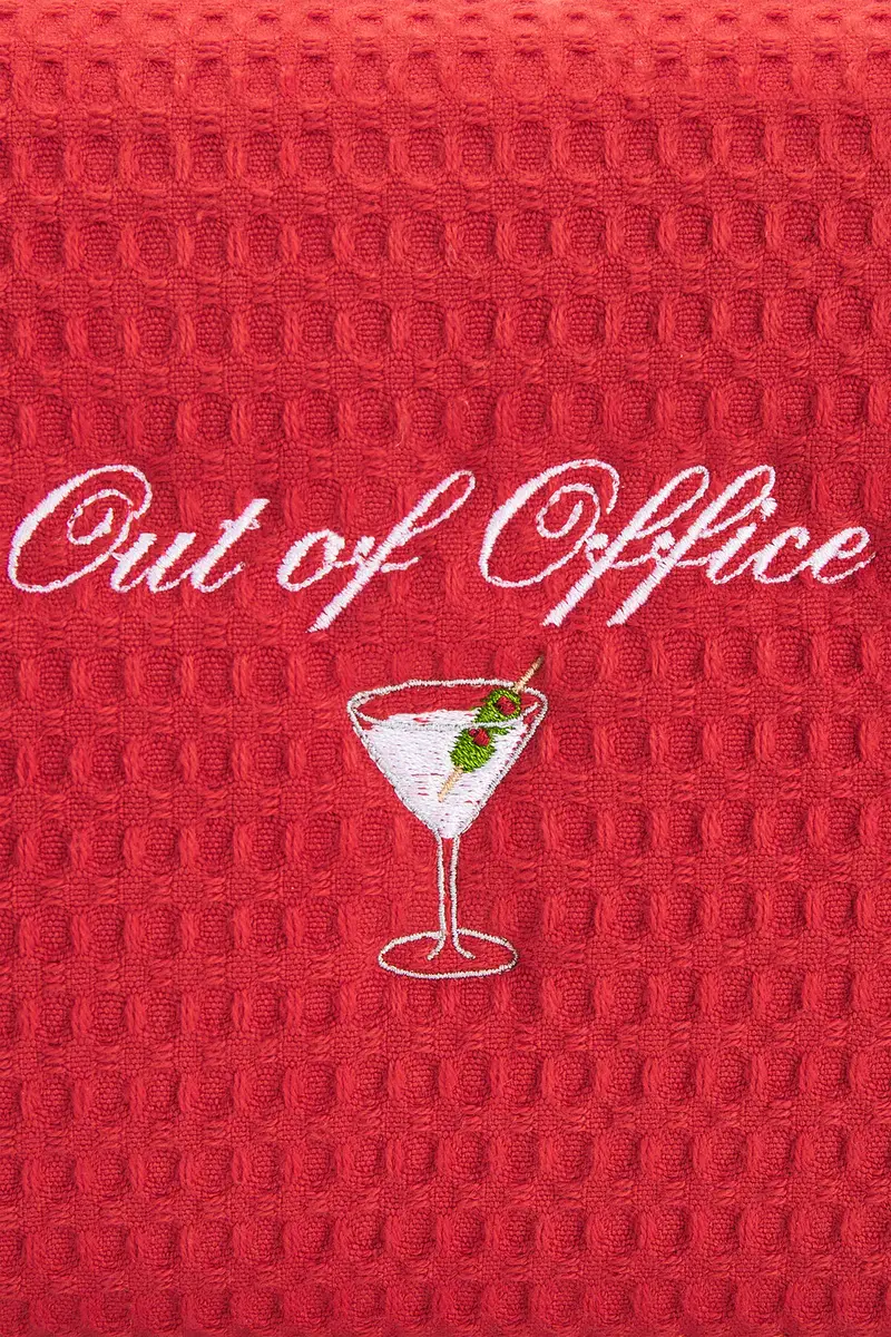 Abbode Out Of Office Martini Waffle Pouch | Thumbnail 6 Abbode Out Of Office Martini Waffle Pouch | Thumbnail 6