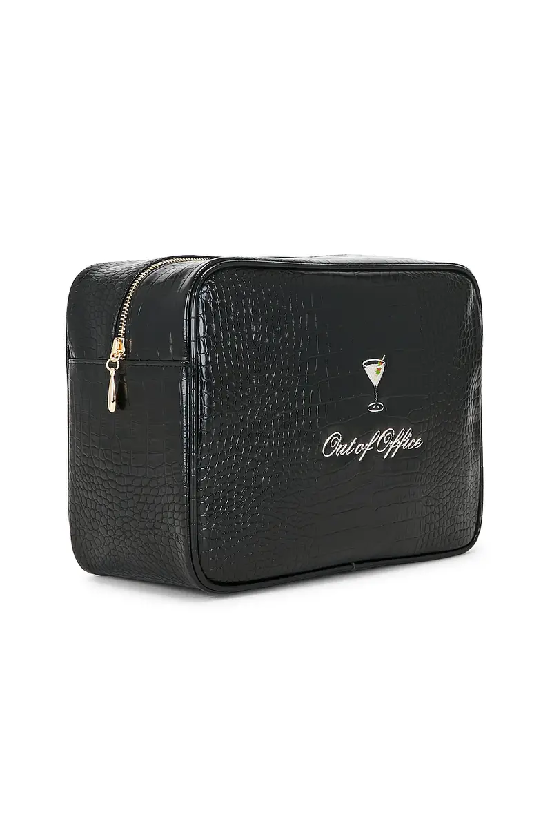 Abbode Out Of Office Martini Croc Pouch | Thumbnail 3 Abbode Out Of Office Martini Croc Pouch | Thumbnail 3