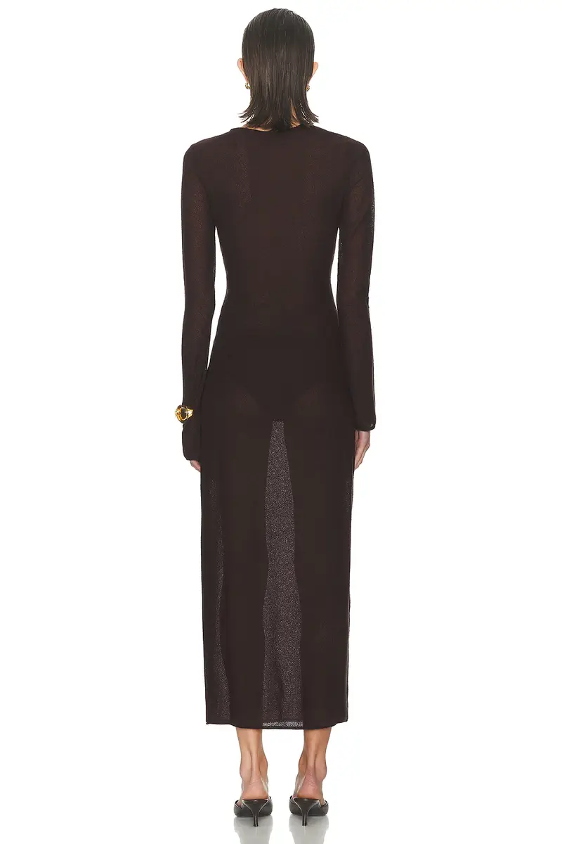 L'Academie Delmer Midi Dress | Thumbnail 3 L'Academie Delmer Midi Dress | Thumbnail 3
