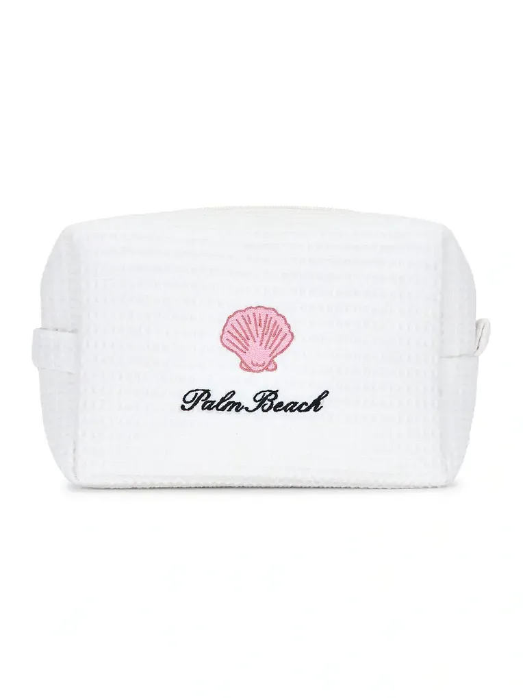 Palm Beach Waffle Pouch