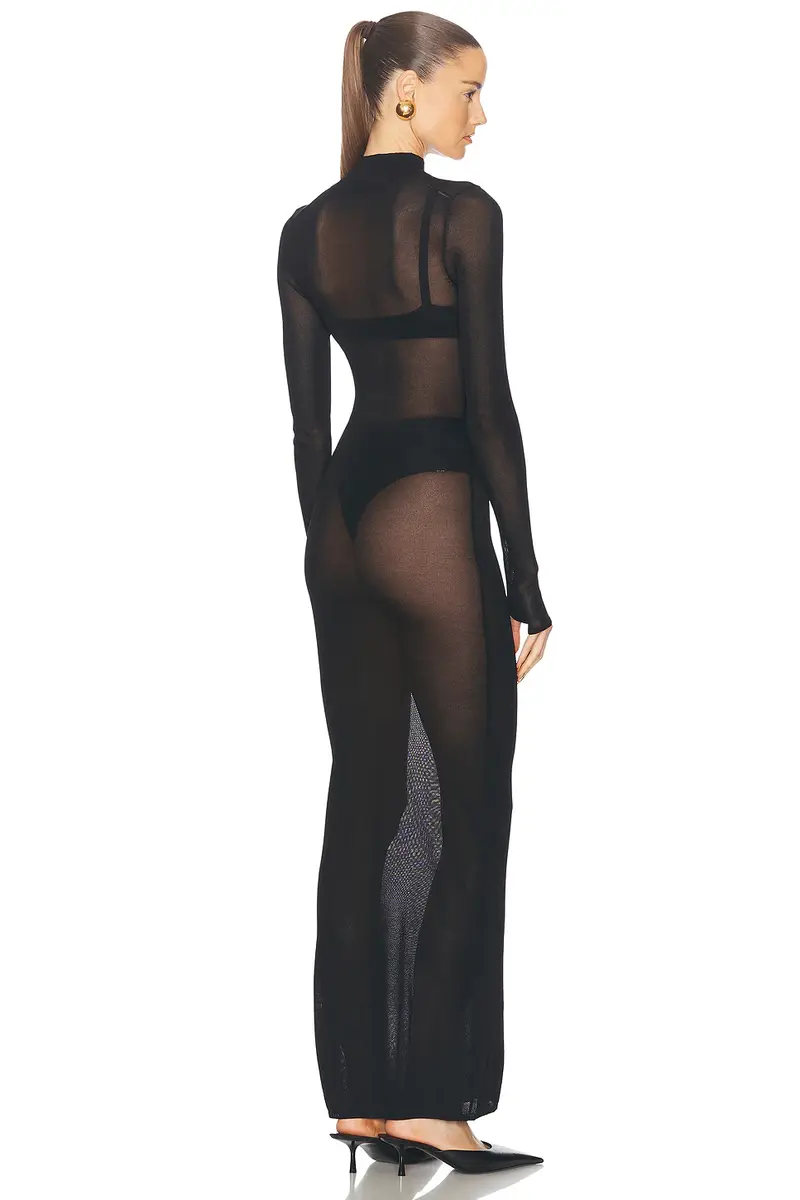 L'Academie Reyes Maxi Knit Dress | Thumbnail 3