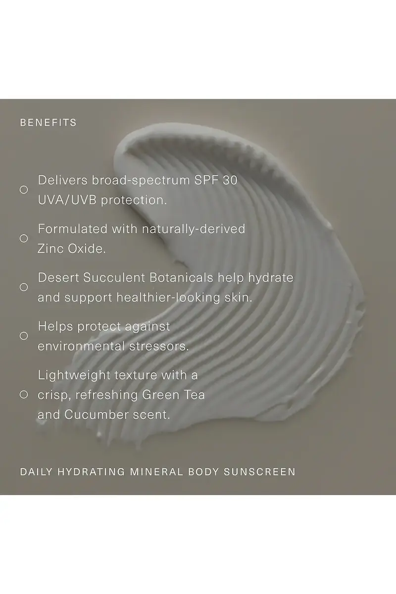 Oak Essentials Travel Daily Hydrating Mineral Body Sunscreen SPF 30 | Thumbnail 4 Oak Essentials Travel Daily Hydrating Mineral Body Sunscreen SPF 30 | Thumbnail 4