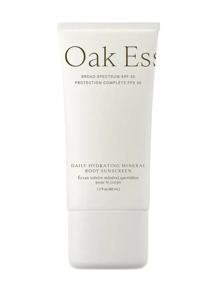 Oak Essentials Travel Daily Hydrating Mineral Body Sunscreen SPF 30