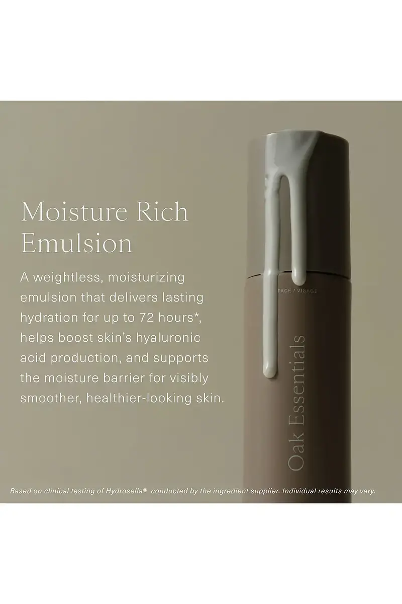 Oak Essentials Moisture Rich Emulsion | Thumbnail 2 Oak Essentials Moisture Rich Emulsion | Thumbnail 2