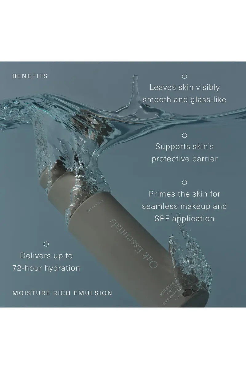 Oak Essentials Moisture Rich Emulsion | Thumbnail 3 Oak Essentials Moisture Rich Emulsion | Thumbnail 3