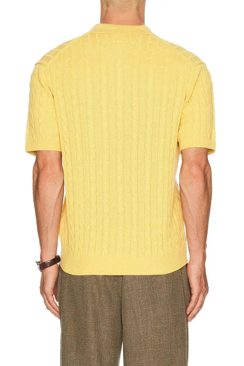 Beams Plus Knit Polo Cable | Thumbnail 2