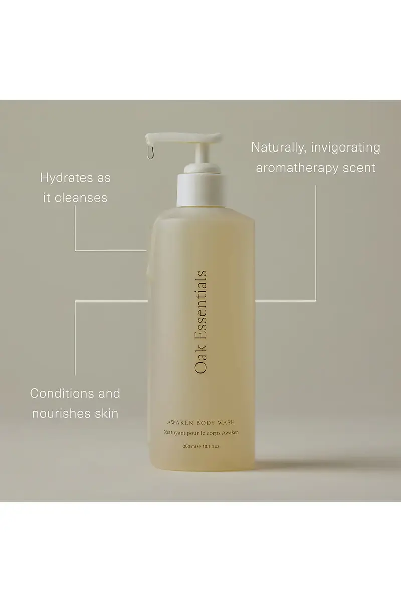 Oak Essentials Awaken Body Wash | Thumbnail 3 Oak Essentials Awaken Body Wash | Thumbnail 3