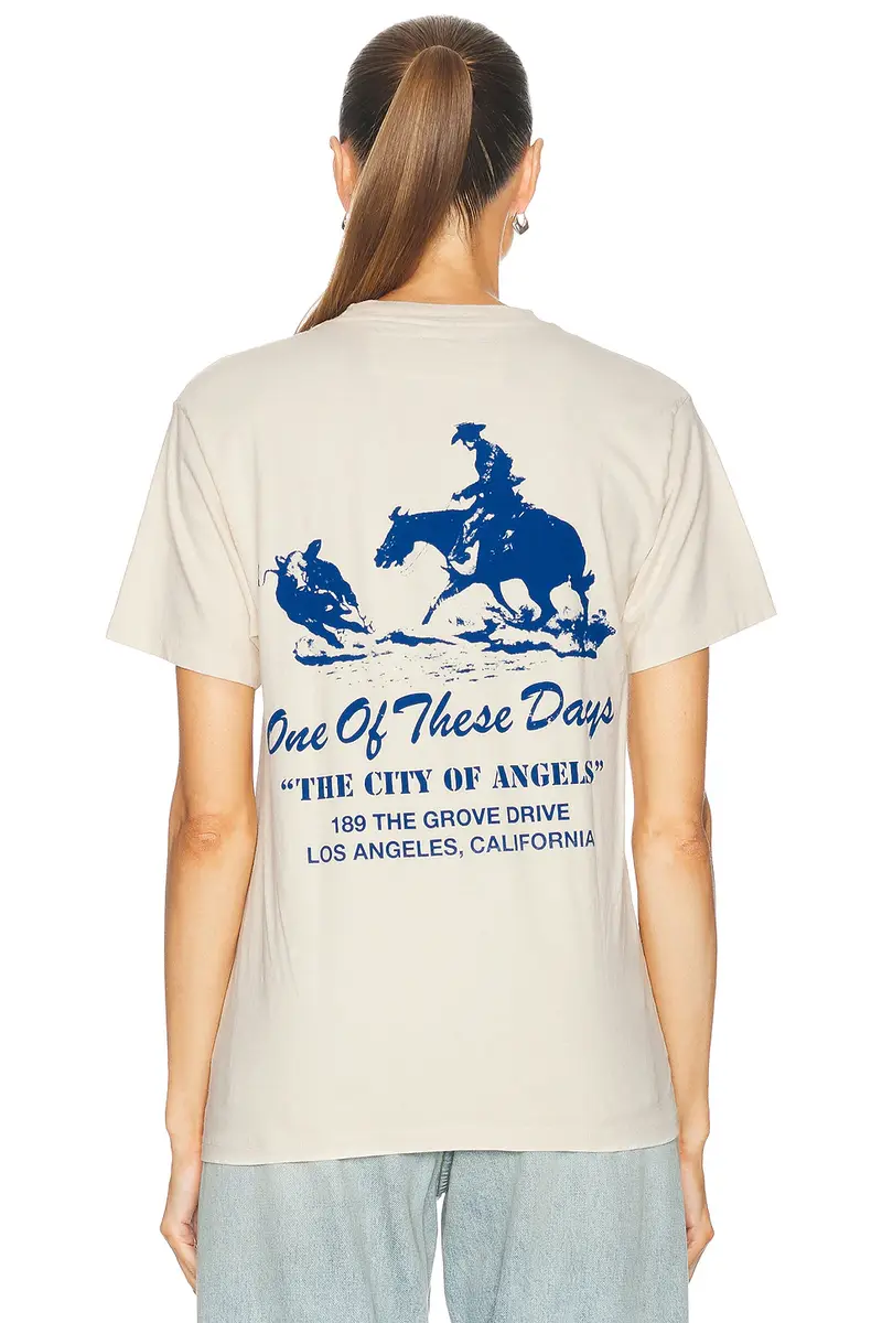 ONE OF THESE DAYS x FWRD The City Of Angels Tee | Thumbnail 4