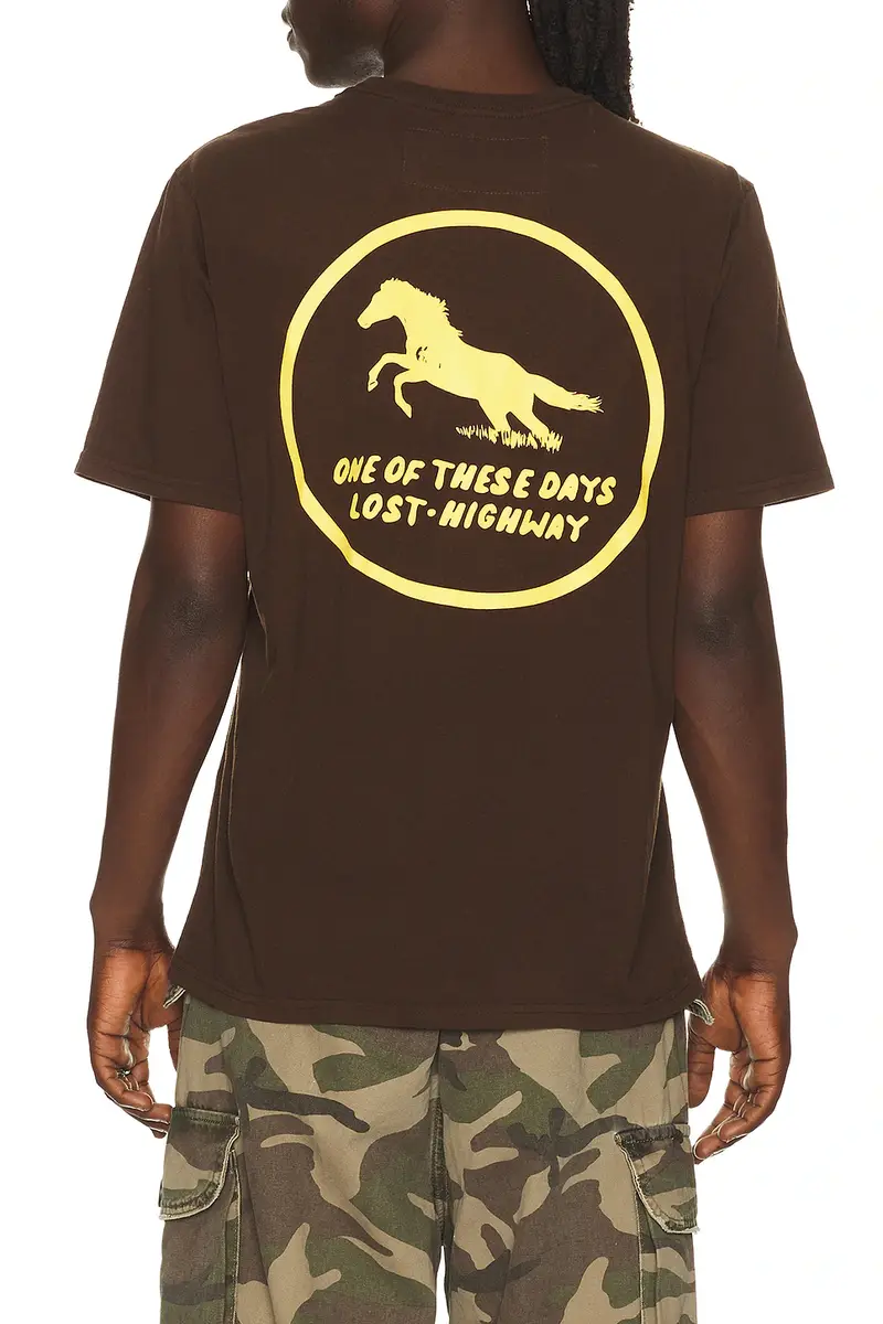 ONE OF THESE DAYS Painted Horse Tshirt | Thumbnail 2