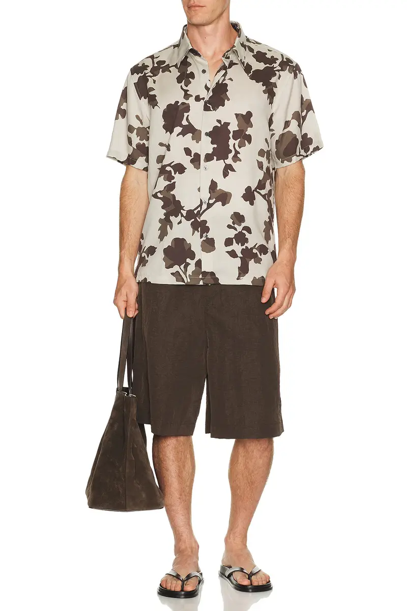 Theory Floral Lyocel Irving Shirt | Thumbnail 3