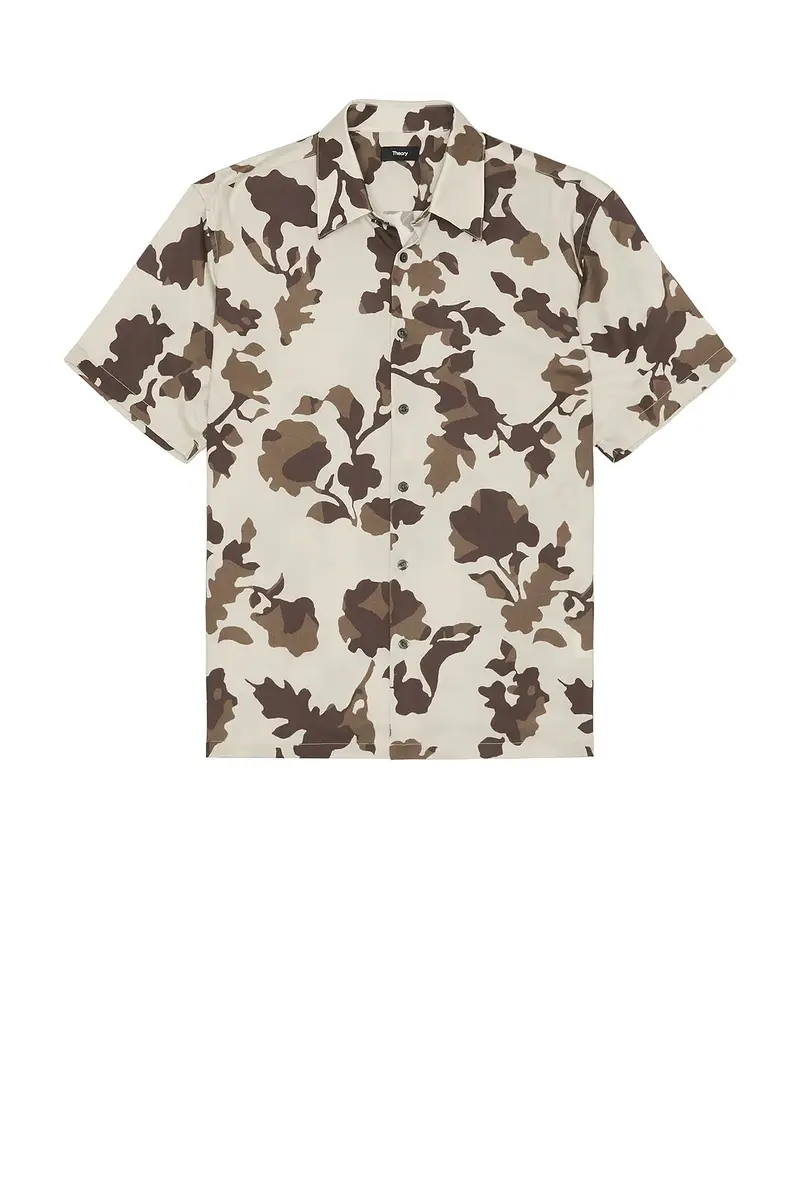 Theory Floral Lyocel Irving Shirt | Thumbnail 4