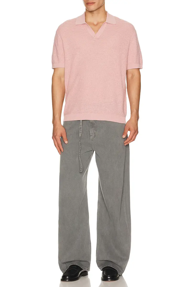 Theory Brenan Pacific Linen Polo | Thumbnail 3