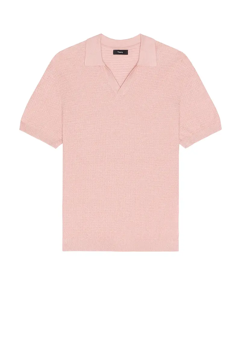 Theory Brenan Pacific Linen Polo | Thumbnail 4