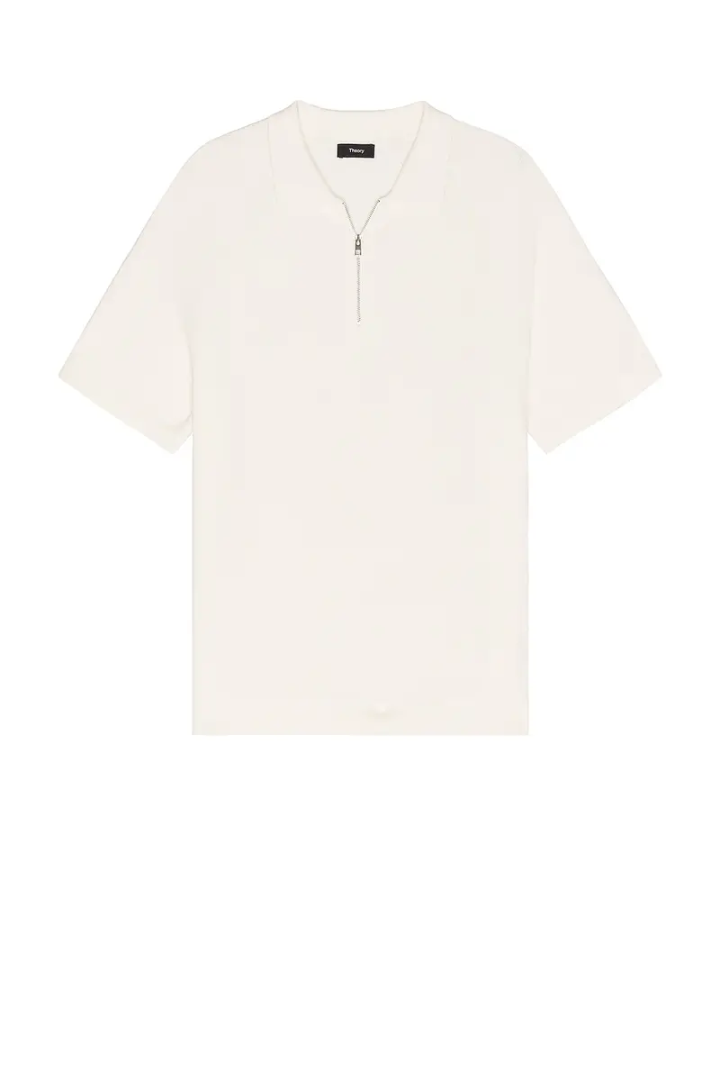 Theory Short Sleeve Zip Polo | Thumbnail 4 Theory Short Sleeve Zip Polo | Thumbnail 4