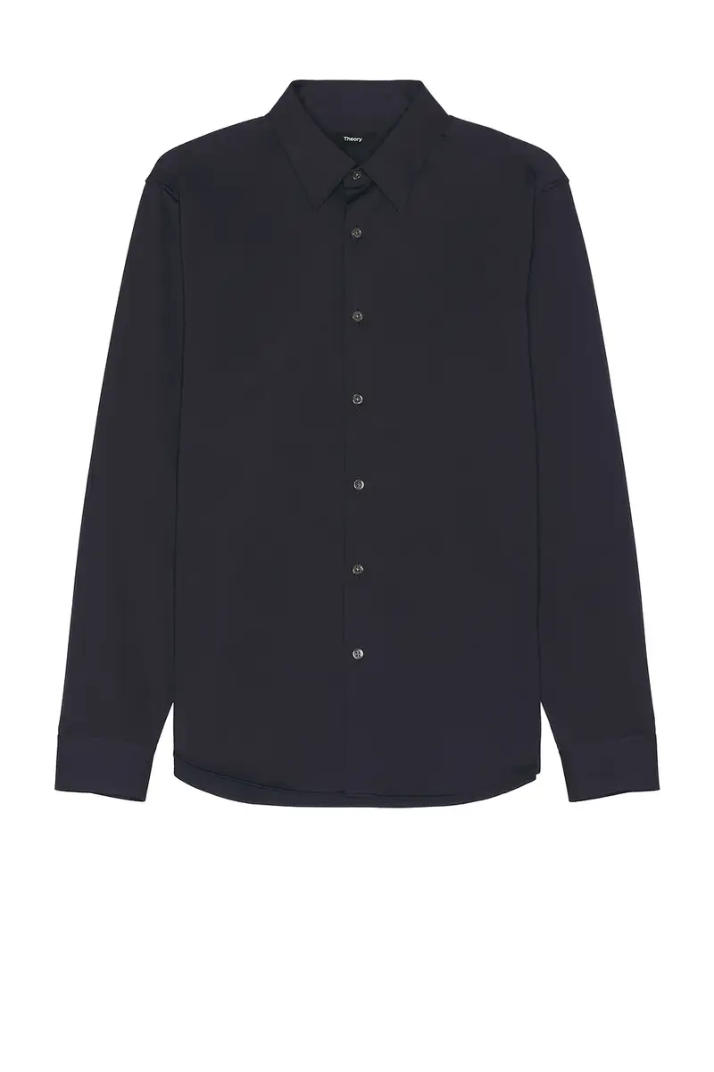 Theory Sylvain Structure Knit Shirt | Thumbnail 2 Theory Sylvain Structure Knit Shirt | Thumbnail 2