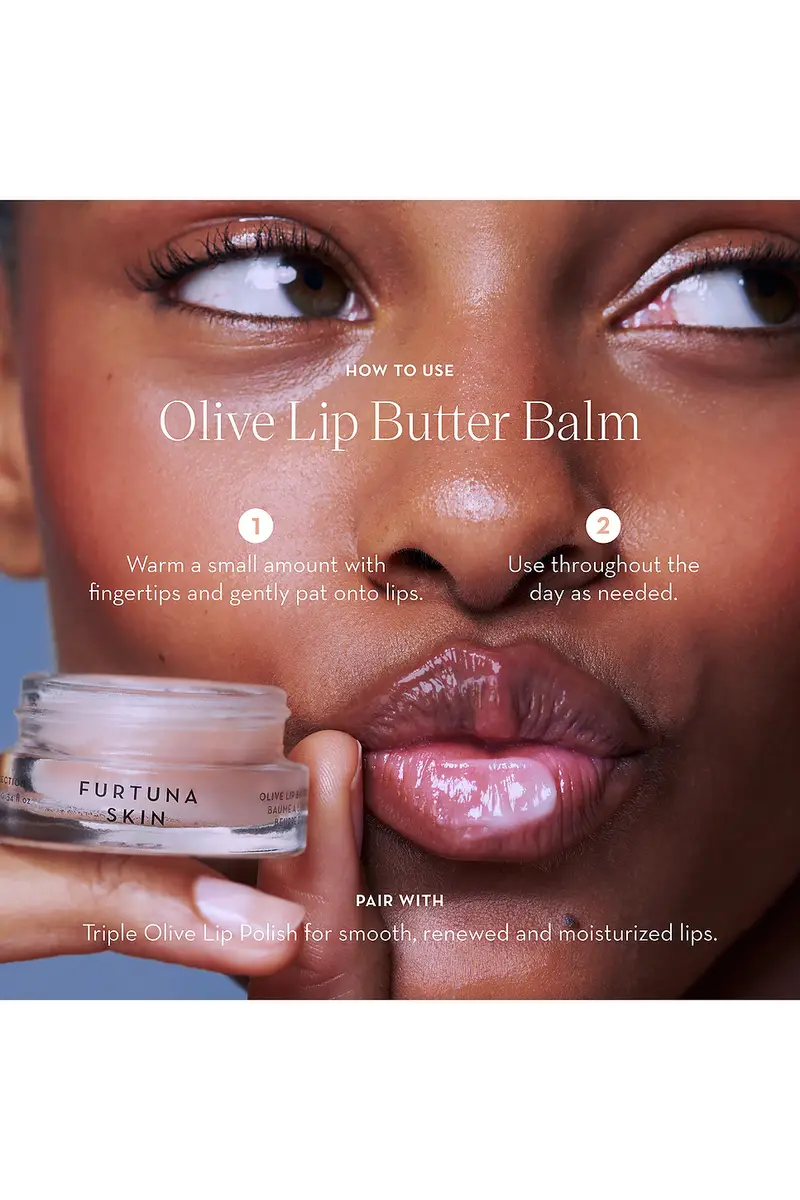 Furtuna Skin Olive Lip Butter Balm 8ml | Thumbnail 4 Furtuna Skin Olive Lip Butter Balm 8ml | Thumbnail 4