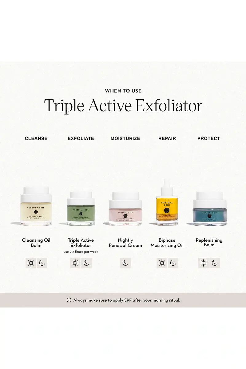 Furtuna Skin Triple Active Exfoliator 80ml | Thumbnail 6 Furtuna Skin Triple Active Exfoliator 80ml | Thumbnail 6