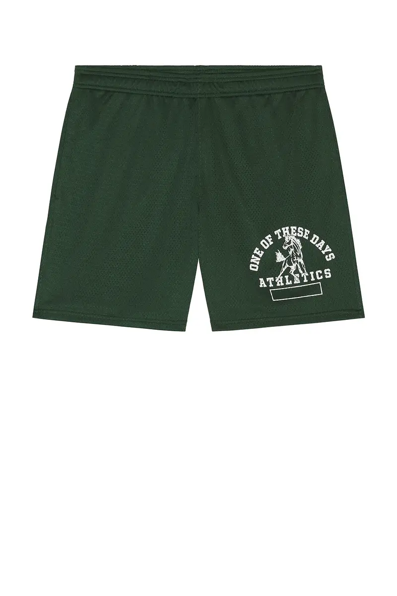 ONE OF THESE DAYS Mustang Athletics Mesh Shorts | Thumbnail 4