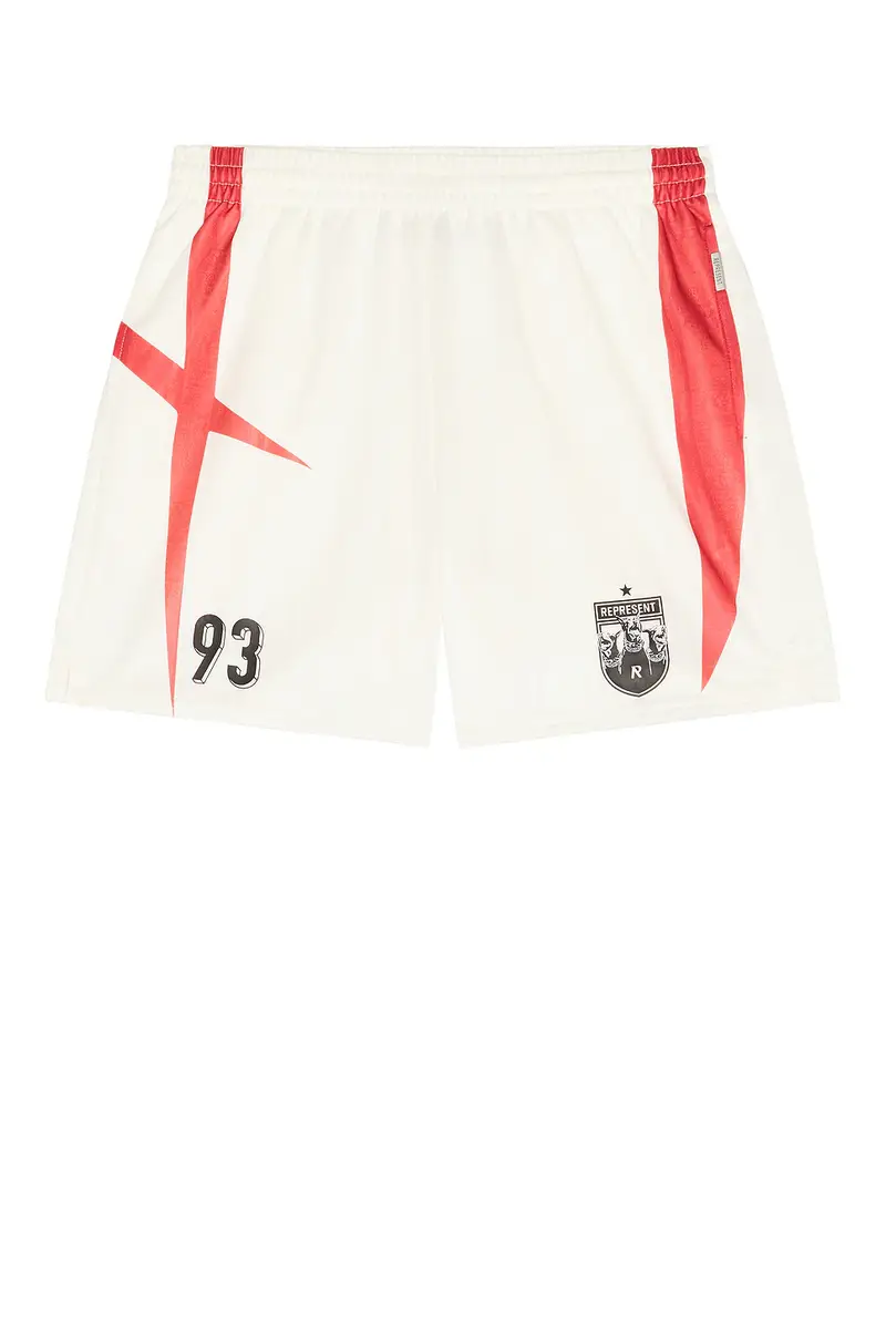 Represent Printed Spike Football Shorts | Thumbnail 6 Represent Printed Spike Football Shorts | Thumbnail 6