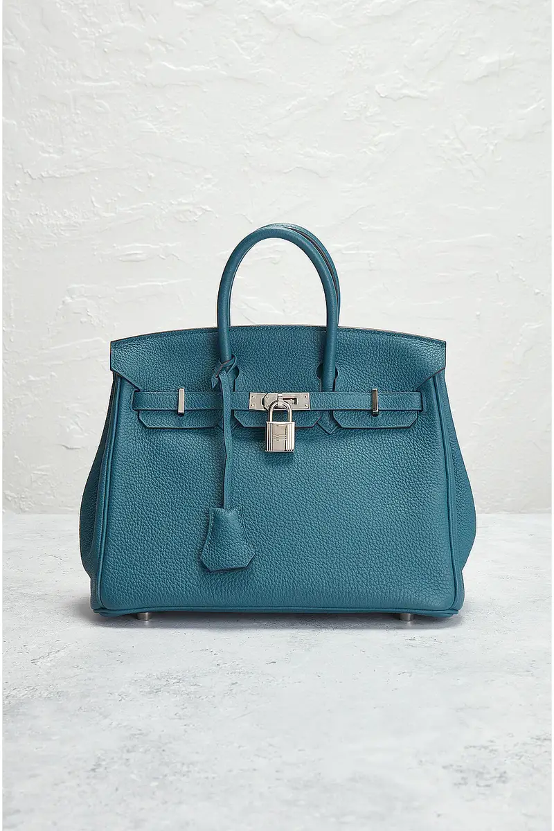 HERMÈS Hermes Clemence Birkin 25 Handbag | Thumbnail 2 HERMÈS Hermes Clemence Birkin 25 Handbag | Thumbnail 2