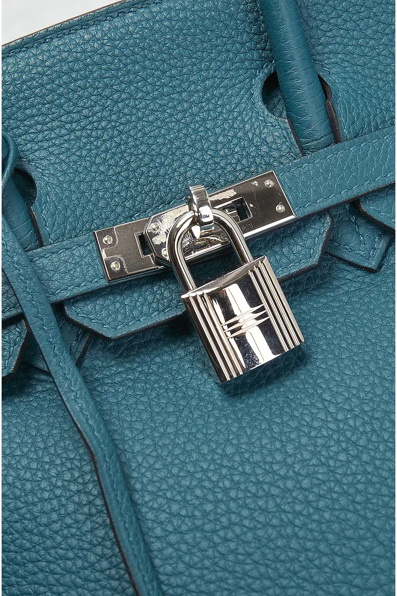 HERMÈS Hermes Clemence Birkin 25 Handbag | Thumbnail 6 HERMÈS Hermes Clemence Birkin 25 Handbag | Thumbnail 6