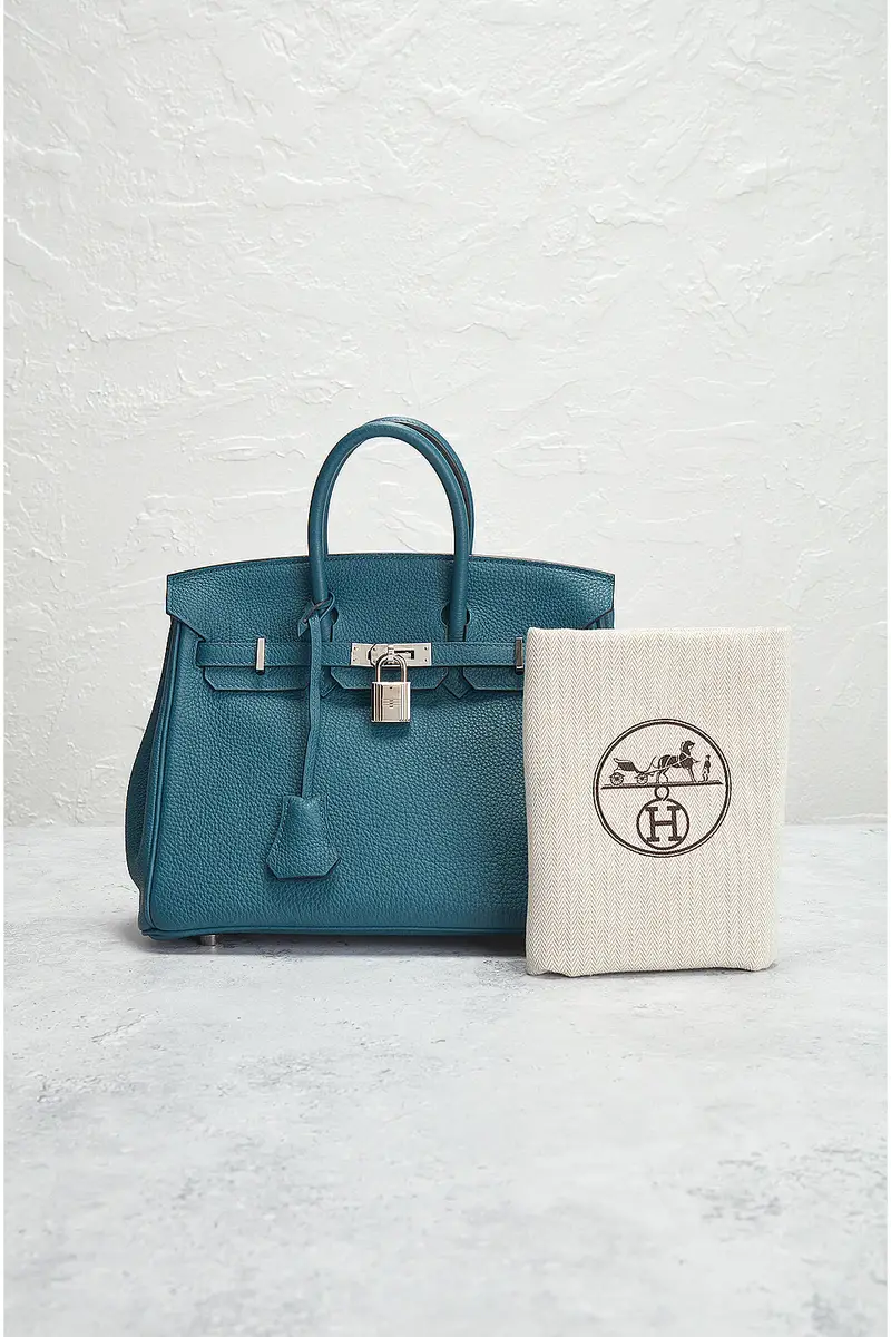 HERMÈS Hermes Clemence Birkin 25 Handbag | Thumbnail 7 HERMÈS Hermes Clemence Birkin 25 Handbag | Thumbnail 7