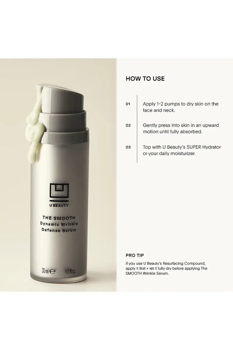 U BEAUTY The SMOOTH Dynamic Wrinkle Defense Serum 30ml | Thumbnail 6