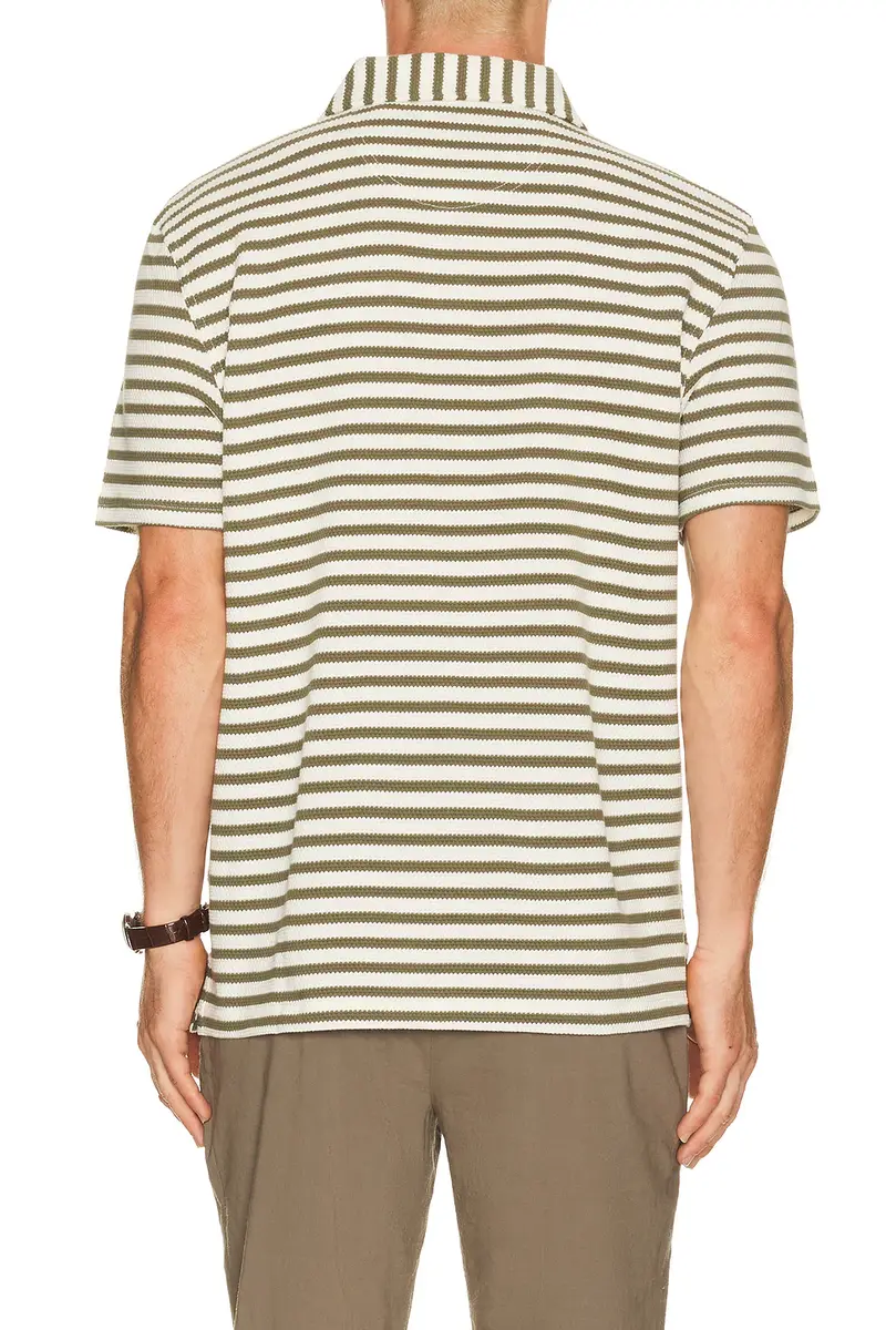 Barbour Farlam Striped Tailored Polo | Thumbnail 2