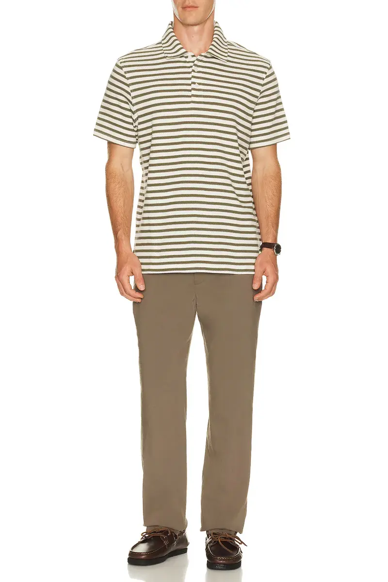 Barbour Farlam Striped Tailored Polo | Thumbnail 3