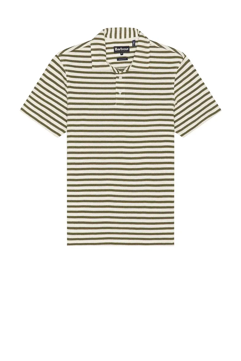 Barbour Farlam Striped Tailored Polo | Thumbnail 4