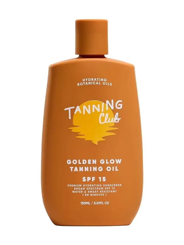 TANNING Club Golden Glow SPF 15